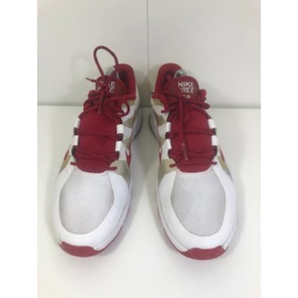 Nike Free 5.0 Athletic Running 511018-160 Sneaker Shoes White Red Mens US 9